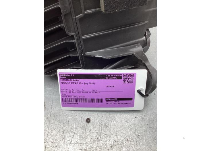 Gebruikte Luchtfilterhuis Renault Scénic IV (RFAJ) 1.2 TCE 115 16V Prijs € 40,00 Margeregeling aangeboden door Gebr Opdam B.V.
