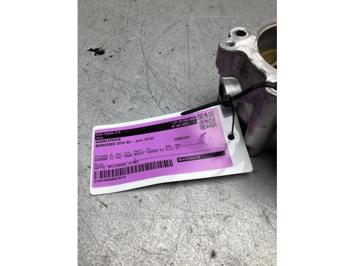 Gebruikte Gasklephuis Mercedes Vito (639.6) 3.0 120 CDI V6 24V Prijs € 50,00 Margeregeling aangeboden door Gebr Opdam B.V.