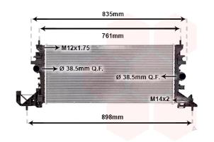 Nieuwe Radiateur Opel Astra Prijs € 100,01 Inclusief btw aangeboden door Gebr Opdam B.V.