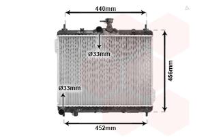 Nieuwe Radiateur Hyundai Getz Prijs € 65,00 Inclusief btw aangeboden door Gebr Opdam B.V.