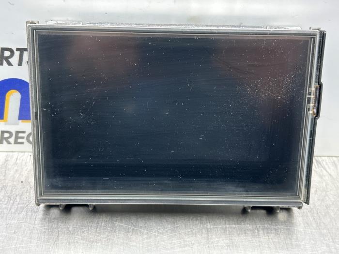 Display Multi Media regelunit van een Peugeot 208 I (CA/CC/CK/CL) 1.4 16V 2012