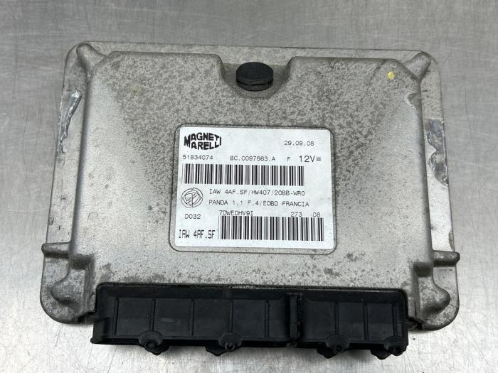 Gebruikte Computer Motormanagement Fiat Panda (169) 1.1 Fire Prijs € 125,00 Margeregeling aangeboden door Gebr Opdam B.V.