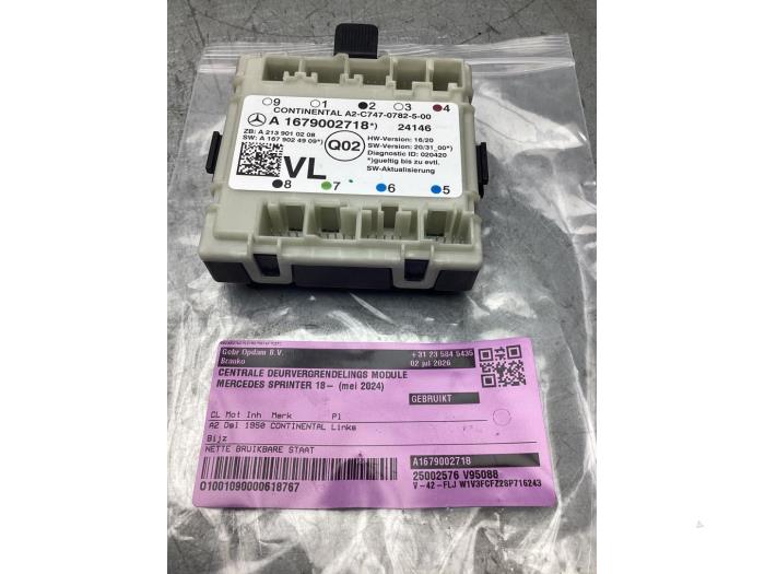 Gebruikte Module Centrale Deurvergrendeling Mercedes Sprinter 3,5t (907.6/910.6) 311 CDI 2.0 D RWD Prijs € 50,00 Margeregeling aangeboden door Gebr Opdam B.V.