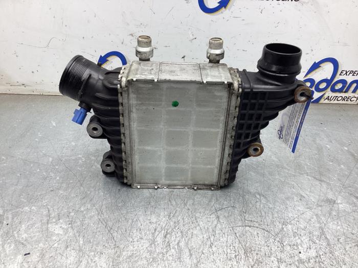 Intercooler van een Land Rover Range Rover Evoque (LVJ/LVS) 2.0 D 150 16V 5-drs. 2017