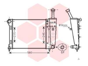 Nieuwe Radiateur Fiat Panda Prijs € 93,17 Inclusief btw aangeboden door Gebr Opdam B.V.
