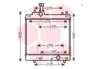 Nieuwe Radiateur Suzuki Alto Prijs € 76,23 Inclusief btw aangeboden door Gebr Opdam B.V.