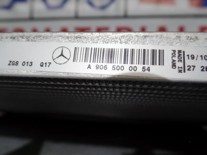Airco Condensor van een Mercedes-Benz Sprinter 3,5t (906.73) 213 CDI 16V Euro 5 2017