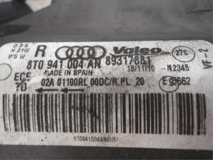 Voorkop compleet van een Audi RS 5 (8T3) 4.2 V8 32V 2011