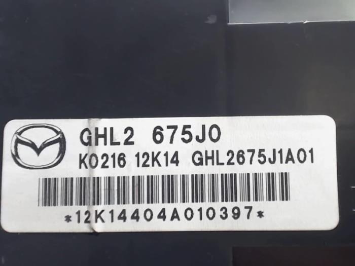 Computer stoel van een Mazda 6 (GJ/GH/GL) 2.2 SkyActiv-D 150 16V 2013