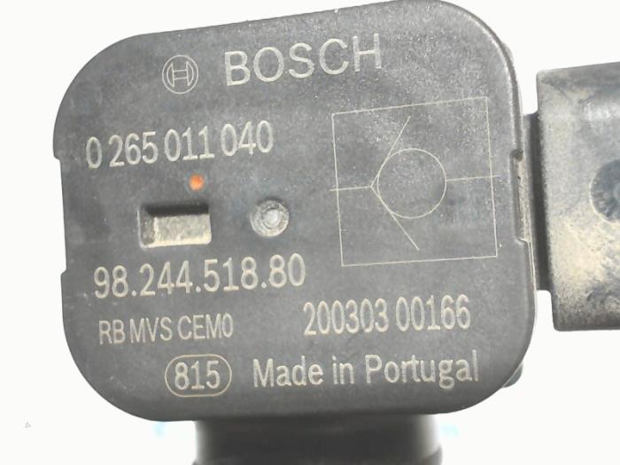 Brandstofdruk sensor van een Opel Corsa F (UB/UH/UP) 1.2 12V 75 2021