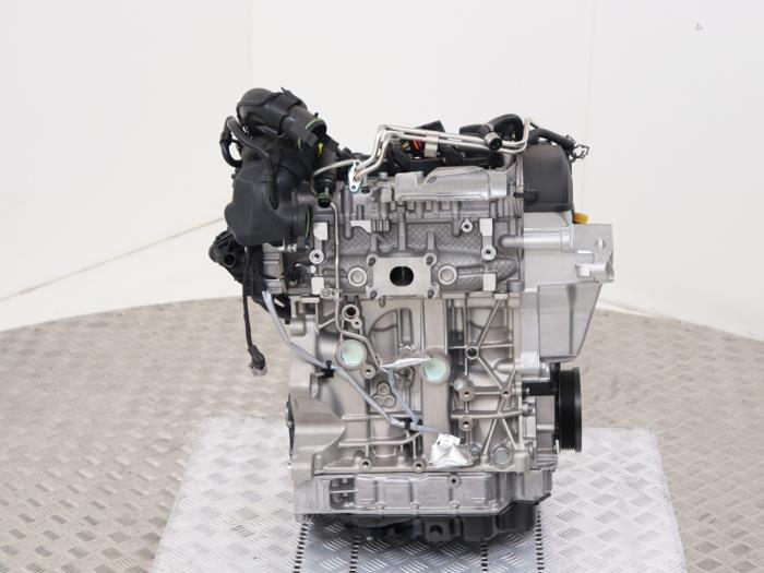 Motor van een Skoda Octavia 2020