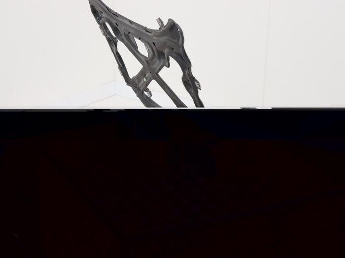 Subframe van een Porsche Cayenne III (9YA) 3.0 V6 Turbo 24V E-Hybrid 2022