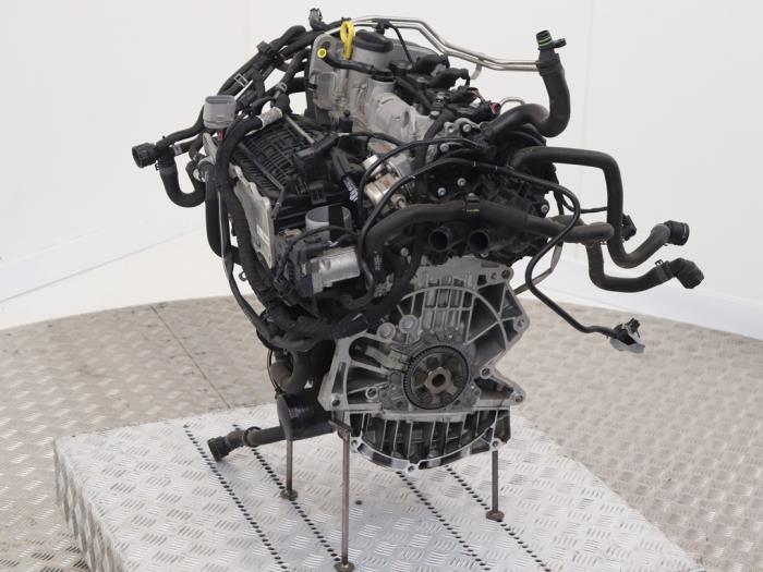 Motor van een Volkswagen Golf VII (AUA) 1.4 TSI BlueMotion Technology 125 16V 2019