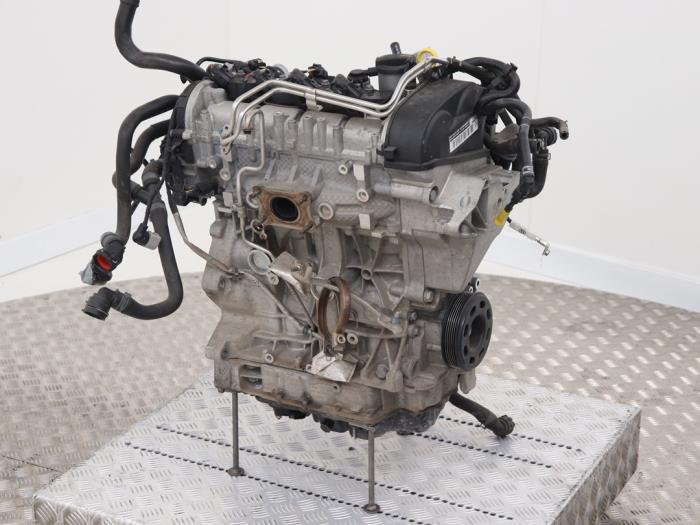 Motor van een Volkswagen Golf VII (AUA) 1.4 TSI BlueMotion Technology 125 16V 2019