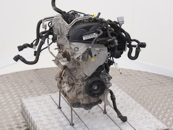 Motor van een Volkswagen Golf VII (AUA) 1.4 TSI BlueMotion Technology 125 16V 2019