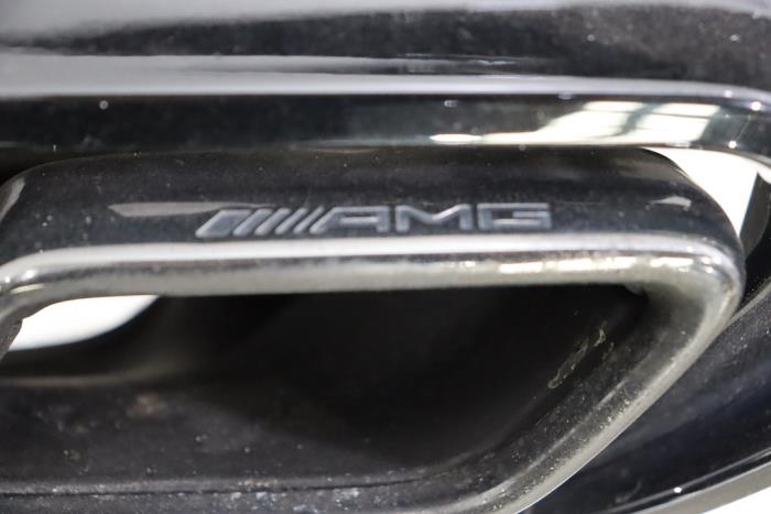 Achterbumper van een Mercedes-AMG S AMG (C217) 5.5 S-63 AMG V8 32V Biturbo 4-Matic 2016