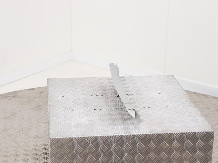 A-stijl Afdekkap links van een MG ZS EV 2020