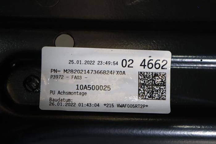 Subframe van een Volkswagen ID.3 (E11/E12) Pro S 77 kWh 2022