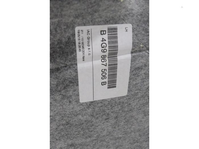 Hemelbekleding van een Audi A6 Avant (C7) 2.0 TDI 16V Quattro 2017