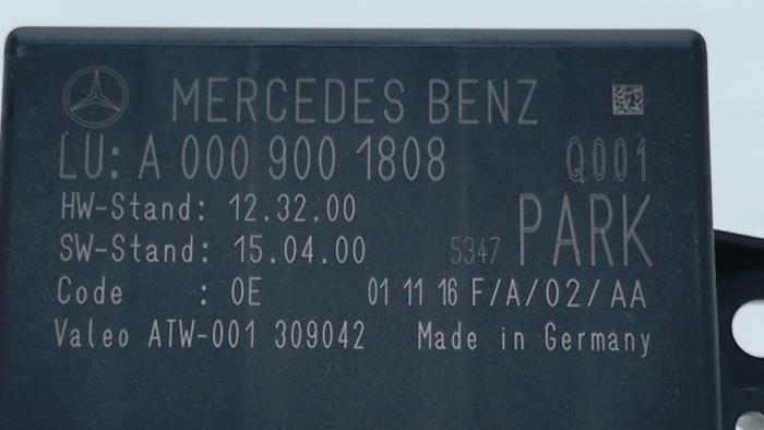 PDC Module van een Mercedes-Benz S (222.0/222.1) 3.0 S-350 BlueTEC, S-350d 24V 2016