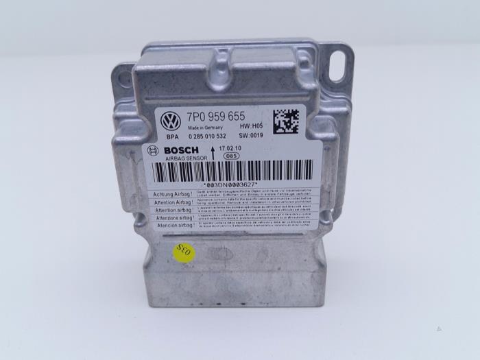 Gebruikte Airbag Module Volkswagen Touareg (7PA/PH) 4.2 TDI V8 DPF 32V Prijs € 125,00 Margeregeling aangeboden door Automaterialen Ronald Morien B.V.