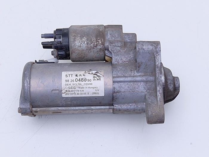 Gebruikte Startmotor Citroen Jumper (U9) 2.2 Blue HDi 165 Prijs € 48,99 Inclusief btw aangeboden door Automaterialen Ronald Morien B.V.