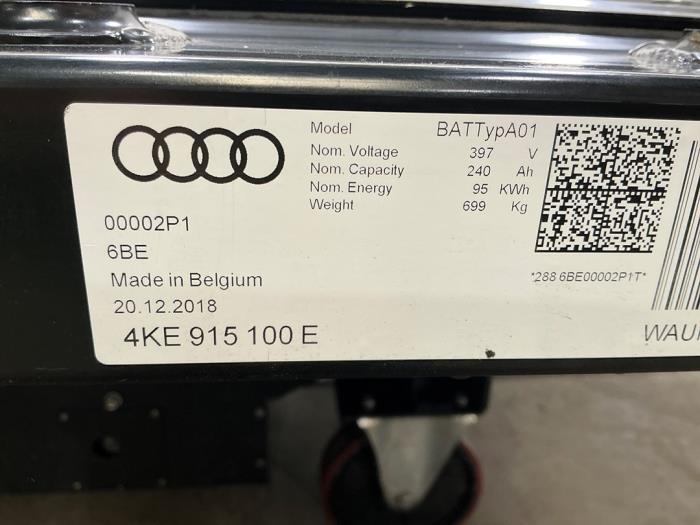 Batterij elektrische auto van een Audi e-tron (GEN) 55 quattro 2019