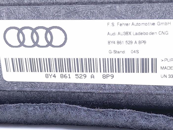 Bekleding bagageruimte van een Audi A3 Sportback (8YA) 1.4 40 TFSIe 16V 2021