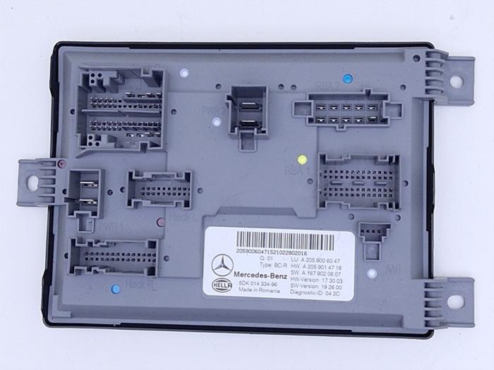 Computer Body Control van een Mercedes-AMG GLC AMG (X253) 3.0 43 AMG V6 Turbo 4-Matic 2021