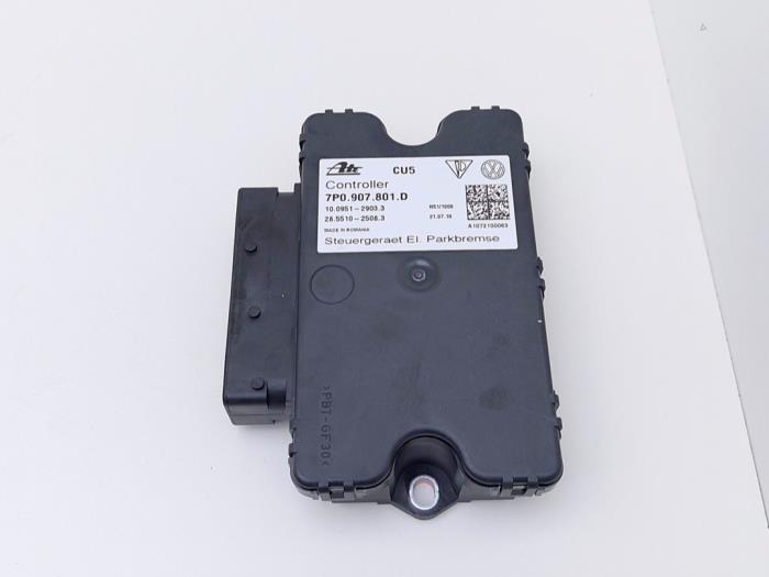 Gebruikte Handrem Module Volkswagen Touareg (7PA/PH) 3.0 V6 24V TSI Hybrid Prijs € 85,00 Margeregeling aangeboden door Automaterialen Ronald Morien B.V.