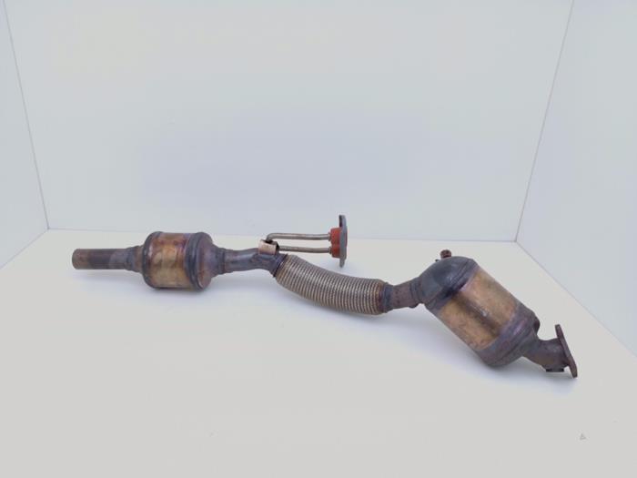 Katalysator van een Volkswagen Polo VI (AW1) 1.0 MPI 12V 2023