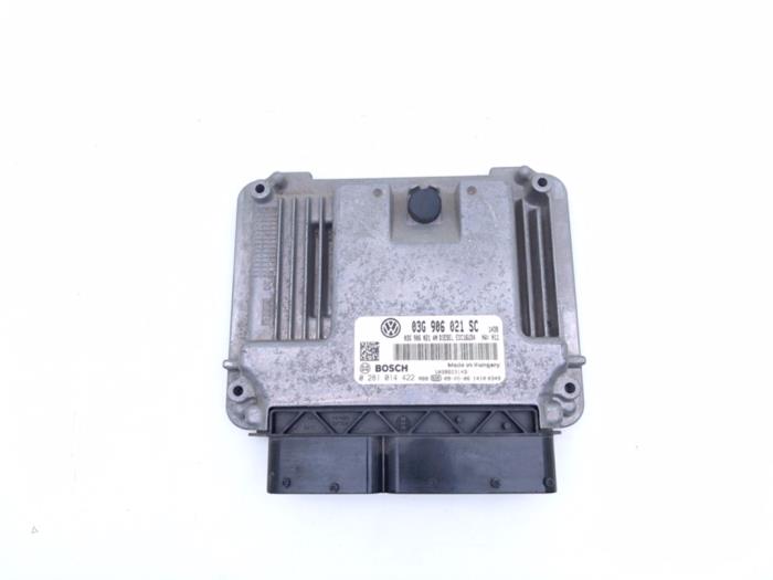 Gebruikte Computer Motormanagement Seat Leon (1P1) 1.9 TDI 105 Prijs € 125,00 Margeregeling aangeboden door Automaterialen Ronald Morien B.V.