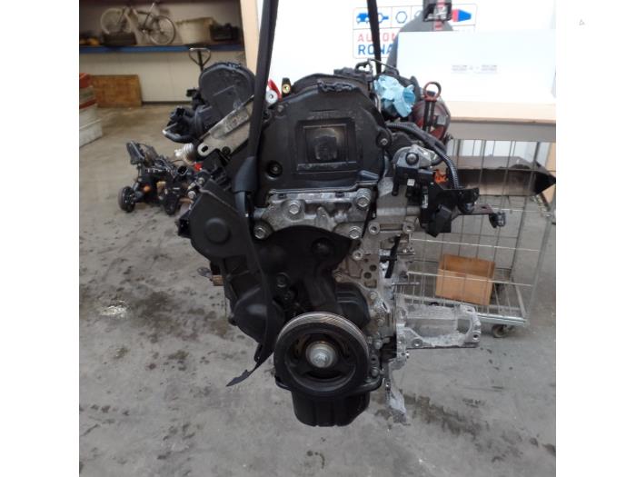 Motor van een Peugeot 208 I (CA/CC/CK/CL) 1.4 HDi 2013