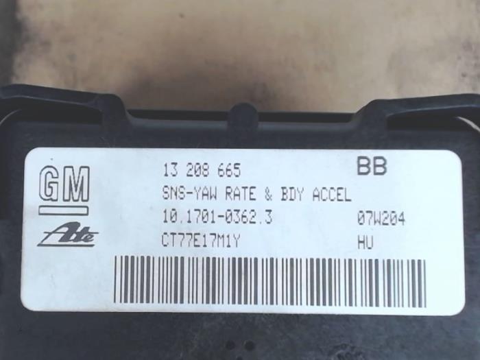 Esp computer van een Opel Zafira (M75) 1.9 CDTI 2007