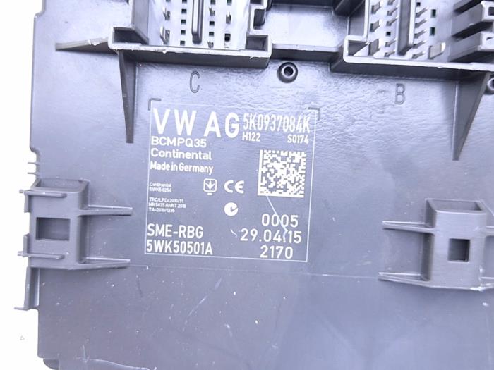 Computer Body Control van een Volkswagen Scirocco (137/13AD) 2.0 TDI 16V 2015