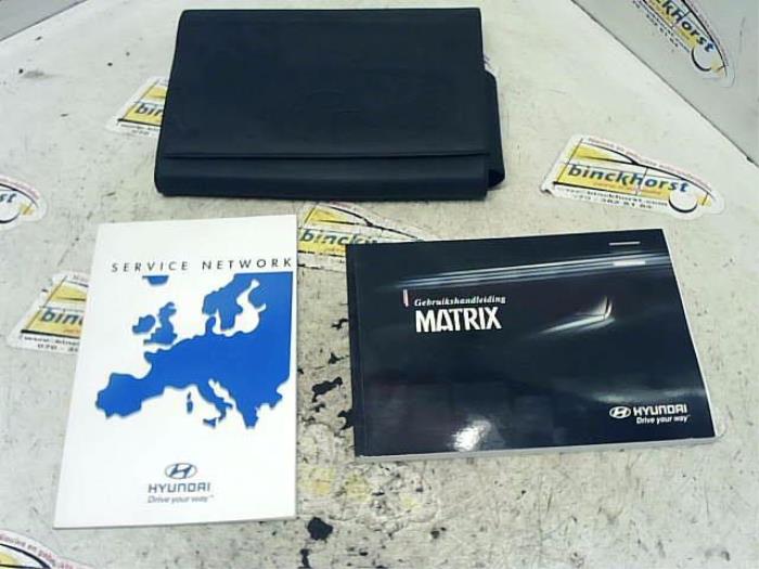 Instructie Boekje Hyundai Matrix