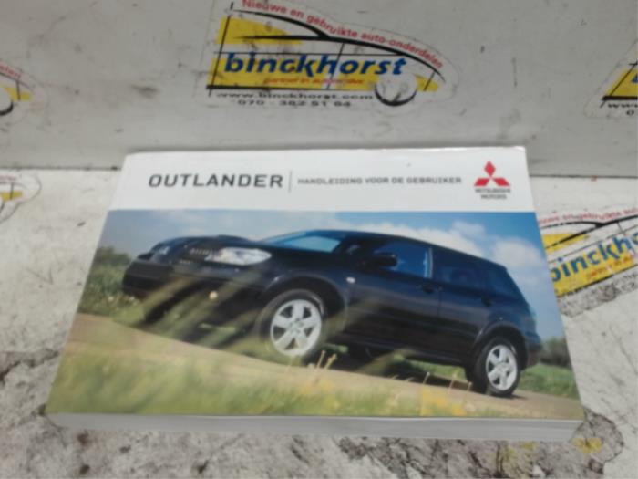 Instructie Boekje Mitsubishi Outlander
