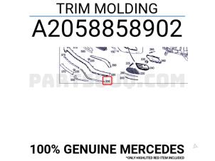 Nieuwe Spoiler voorbumper Mercedes C (W205) Prijs € 38,12 Inclusief btw aangeboden door Binckhorst BV