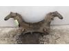 Subframe van een Renault Megane III Berline (BZ), 2008 / 2017 1.5 dCi 110, Hatchback, 4Dr, Diesel, 1.461cc, 81kW (110pk), FWD, K9K636; K9KA6, 2011-04 / 2015-12, BZ14; BZD4; BZP4; BZS4; BZX4 2012