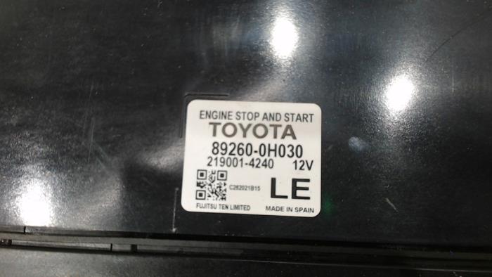 Start/Stop computer van een Peugeot 108 1.0 12V VVT-i 2020