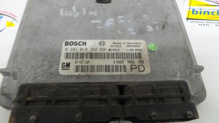Gebruikte Computer Motormanagement Opel Zafira (F75) 2.0 DTI 16V Prijs € 52,50 Margeregeling aangeboden door Binckhorst BV