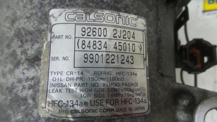 Pomp Airco van een Nissan Primera Traveller (WP11) 2.0 SRi 16V 1999