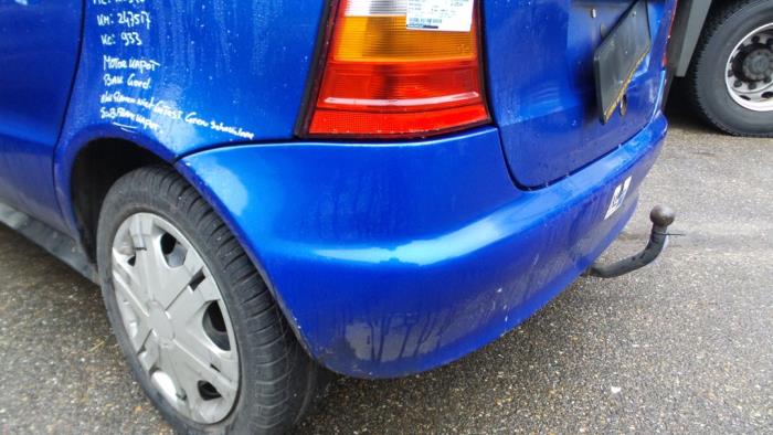 Achterbumper van een Mercedes-Benz A (W168) 1.4 A-140 1998