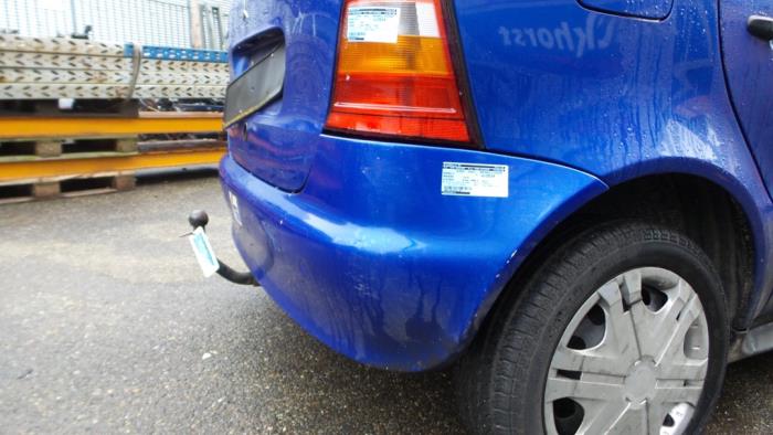 Achterbumper van een Mercedes-Benz A (W168) 1.4 A-140 1998
