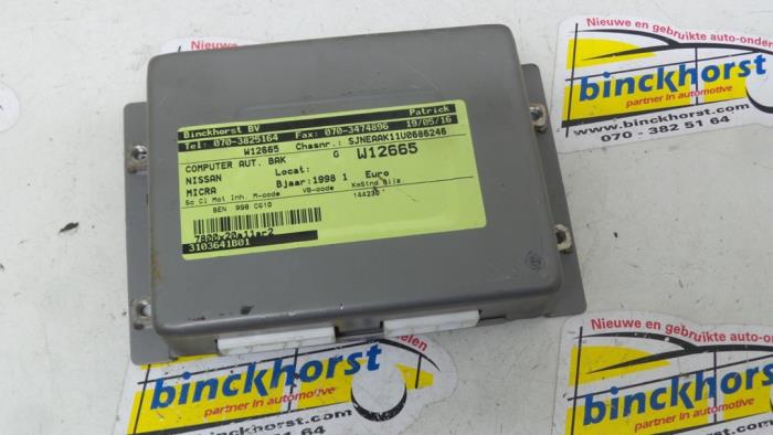 Gebruikte Computer Automatische Bak Nissan Micra (K11) 1.0 L,LX 16V Prijs € 73,50 Margeregeling aangeboden door Binckhorst BV