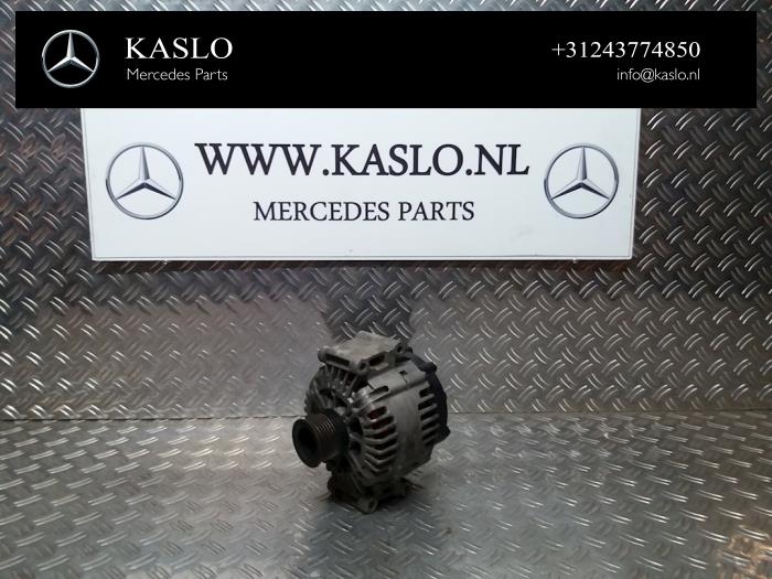 Gebruikte Dynamo Mercedes C (W204) 2.2 C-220 CDI 16V BlueEFFICIENCY Prijs € 75,00 Margeregeling aangeboden door kaslo auto parts
