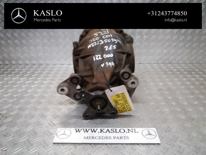 Gebruikte Differentieel achter Mercedes S (W221) 3.0 S-320 CDI 24V Prijs € 175,00 Margeregeling aangeboden door kaslo auto parts