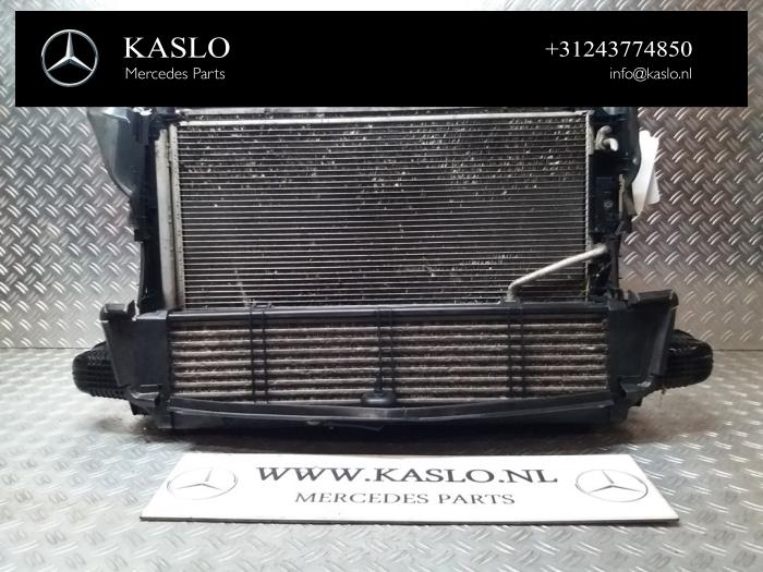 Gebruikte Radiateur Airco Mercedes C (W204) 1.6 C-180 16V BlueEfficiency Prijs € 100,00 Margeregeling aangeboden door kaslo auto parts