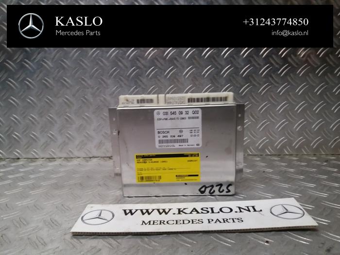 Gebruikte Esp computer Mercedes S (W220) 3.2 S-320 CDI 24V Prijs € 75,00 Margeregeling aangeboden door kaslo auto parts