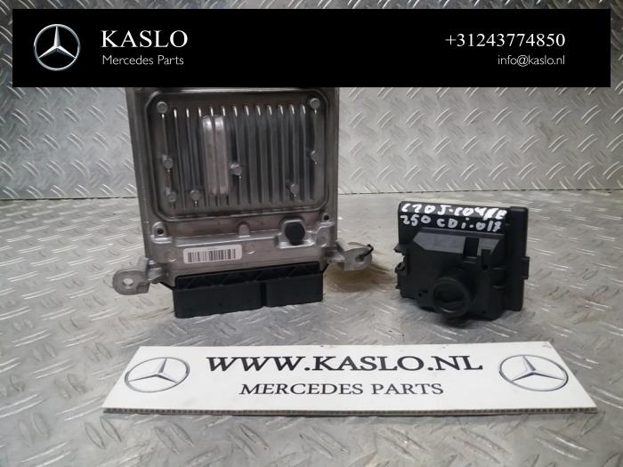 Gebruikte Kontaktslot + computer Mercedes C (C205) C-250d 2.2 16V BlueTEC Prijs € 300,00 Margeregeling aangeboden door kaslo auto parts